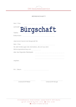 Buergschaft 2016